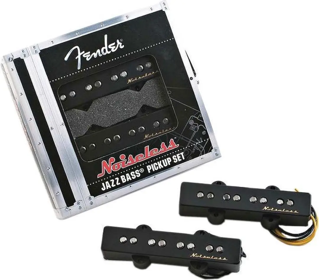 Fender Noiseless J-Bass Pickup Set - Zwart