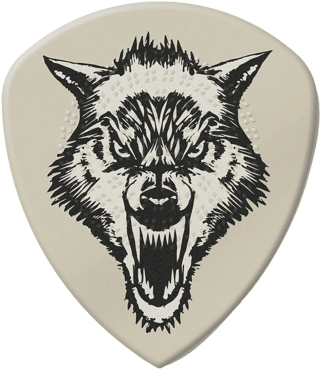 Dunlop James Hetfield Metallica White Fang Plectrums 1.14mm - 6 Stuks