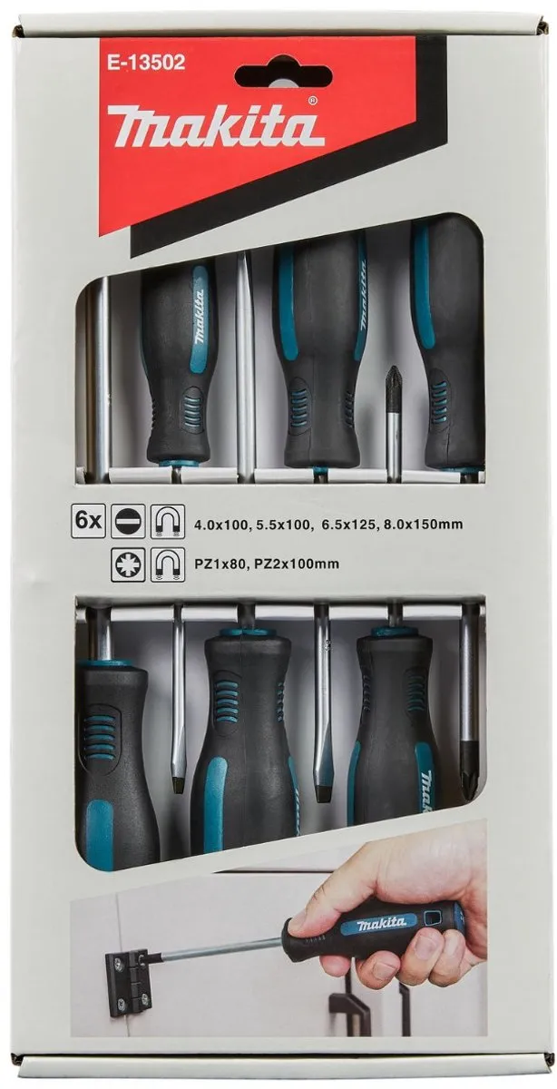 Makita E-13502 Schroevendraaierset 6-delig