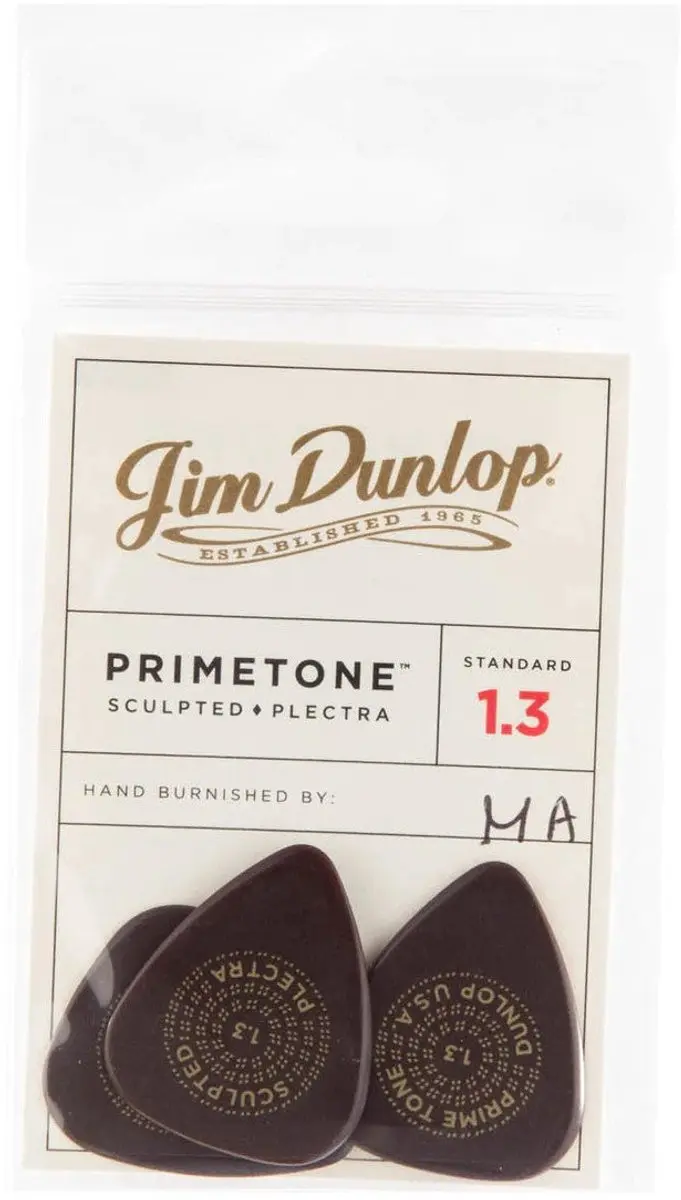 Dunlop Jim Dunlop Primetone Plectrum 1.30mm - 3 Stuks
