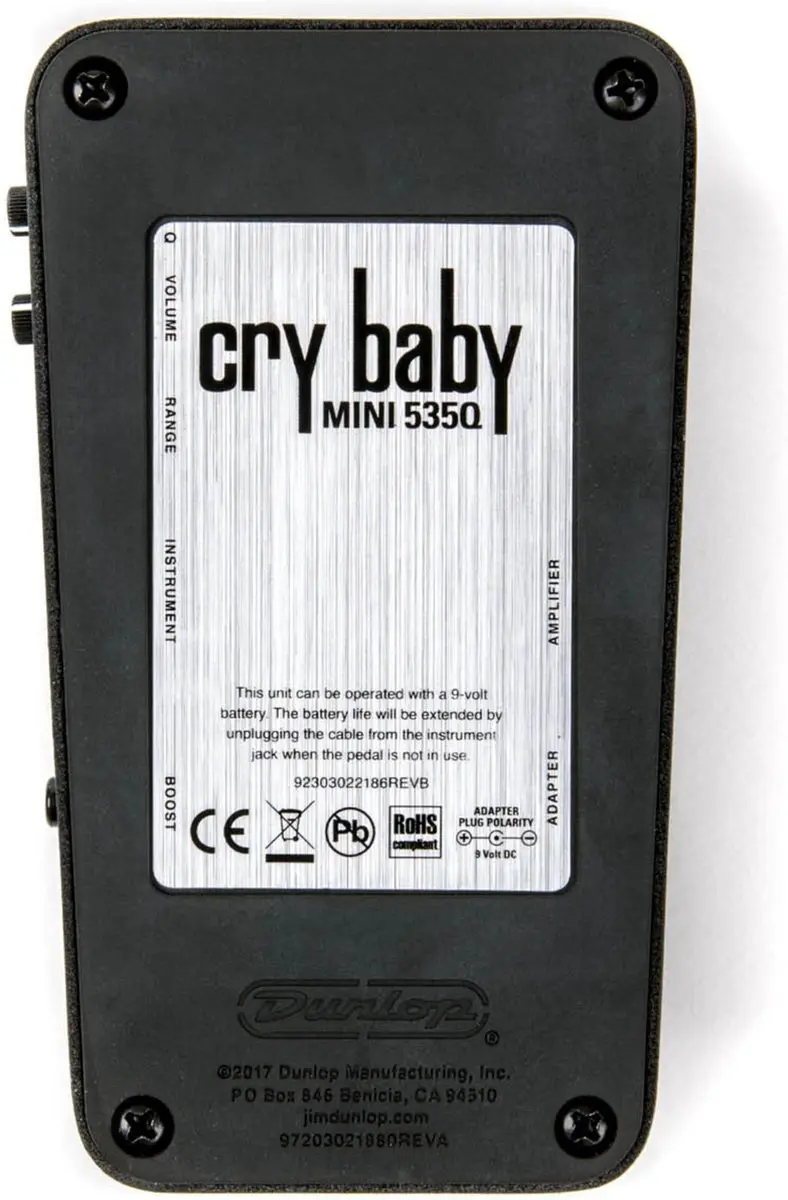 Dunlop Cry Baby Mini 535Q Wah Pedaal - afbeelding 6 van 6