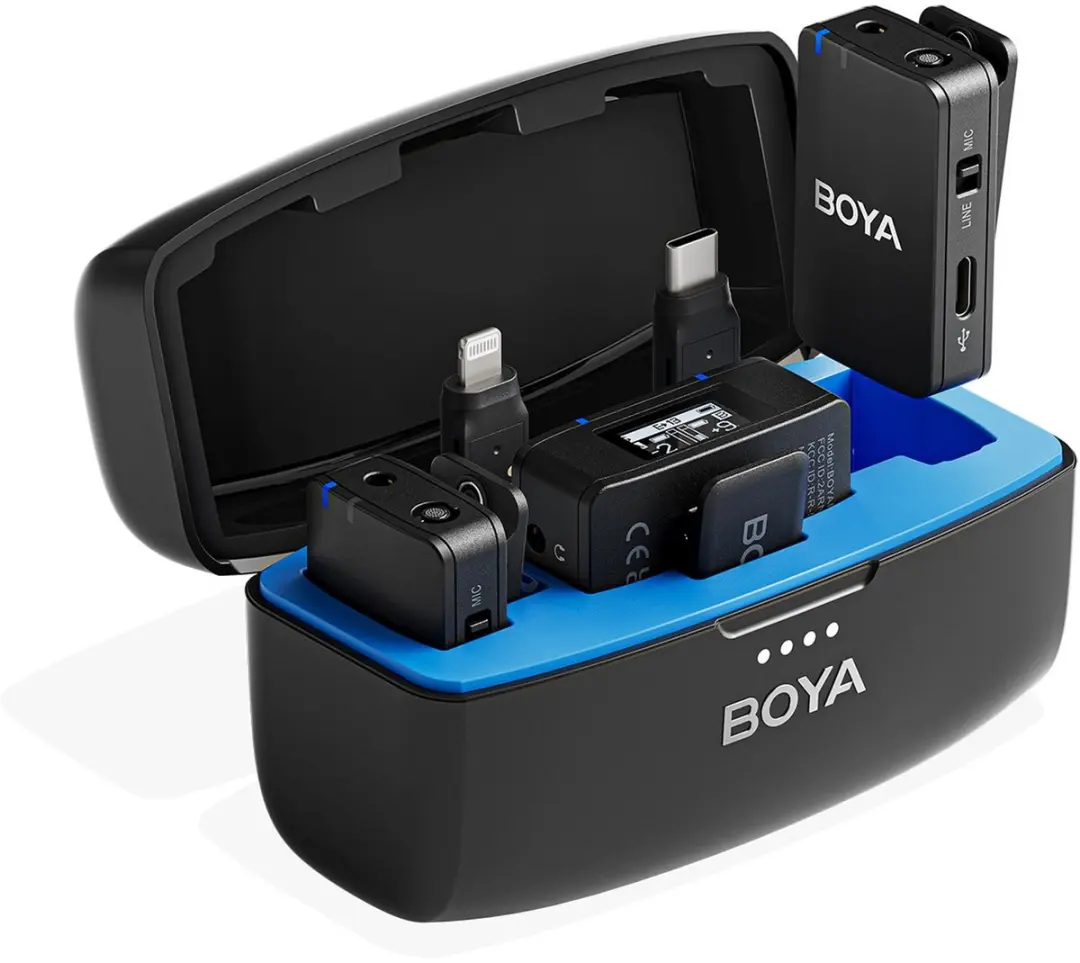 Boya BOYAMIC 2-02 Draadloze Microfoonset