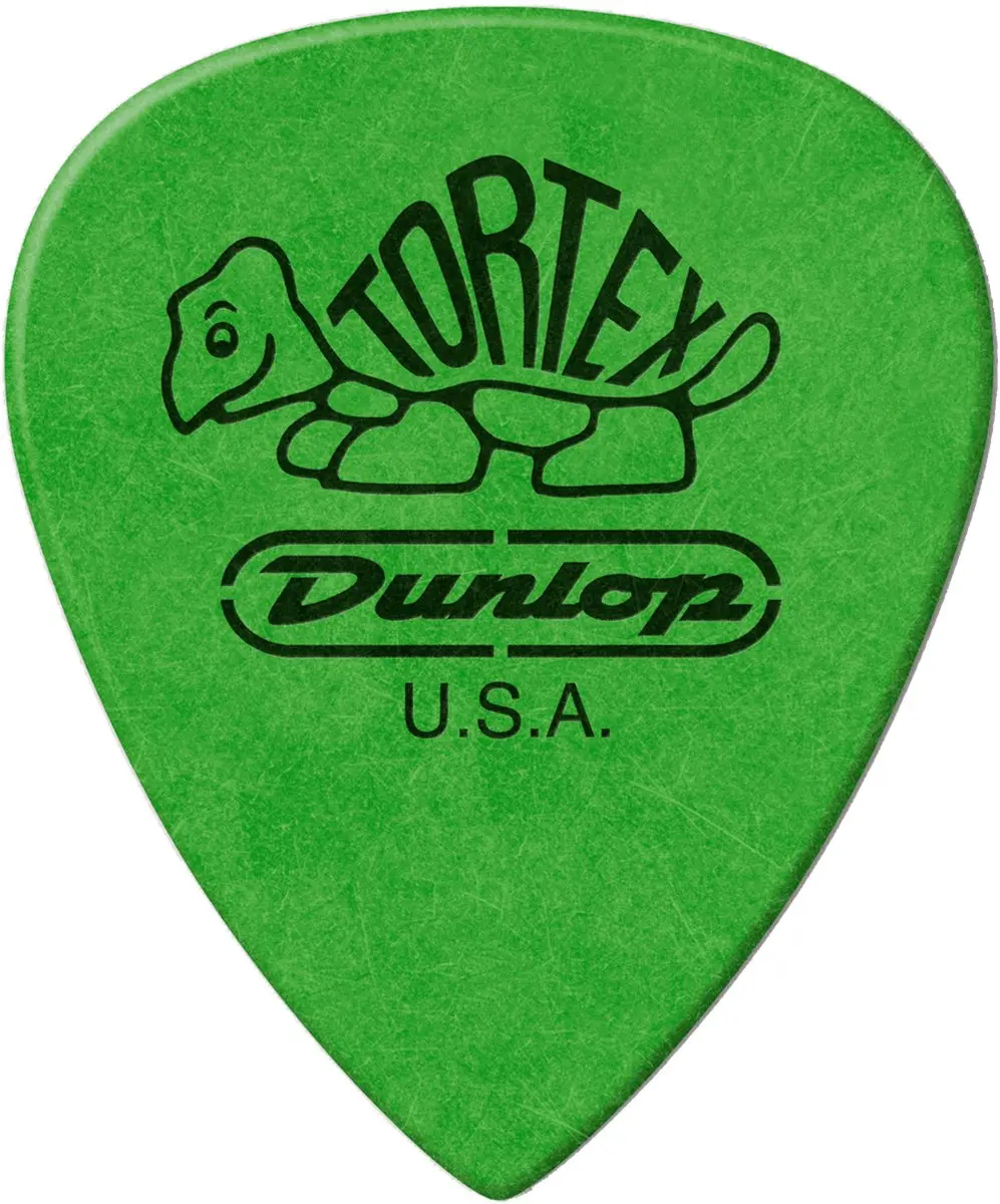 Dunlop Tortex III Plectrum 0.88mm - 12 Stuks Lichtgroen