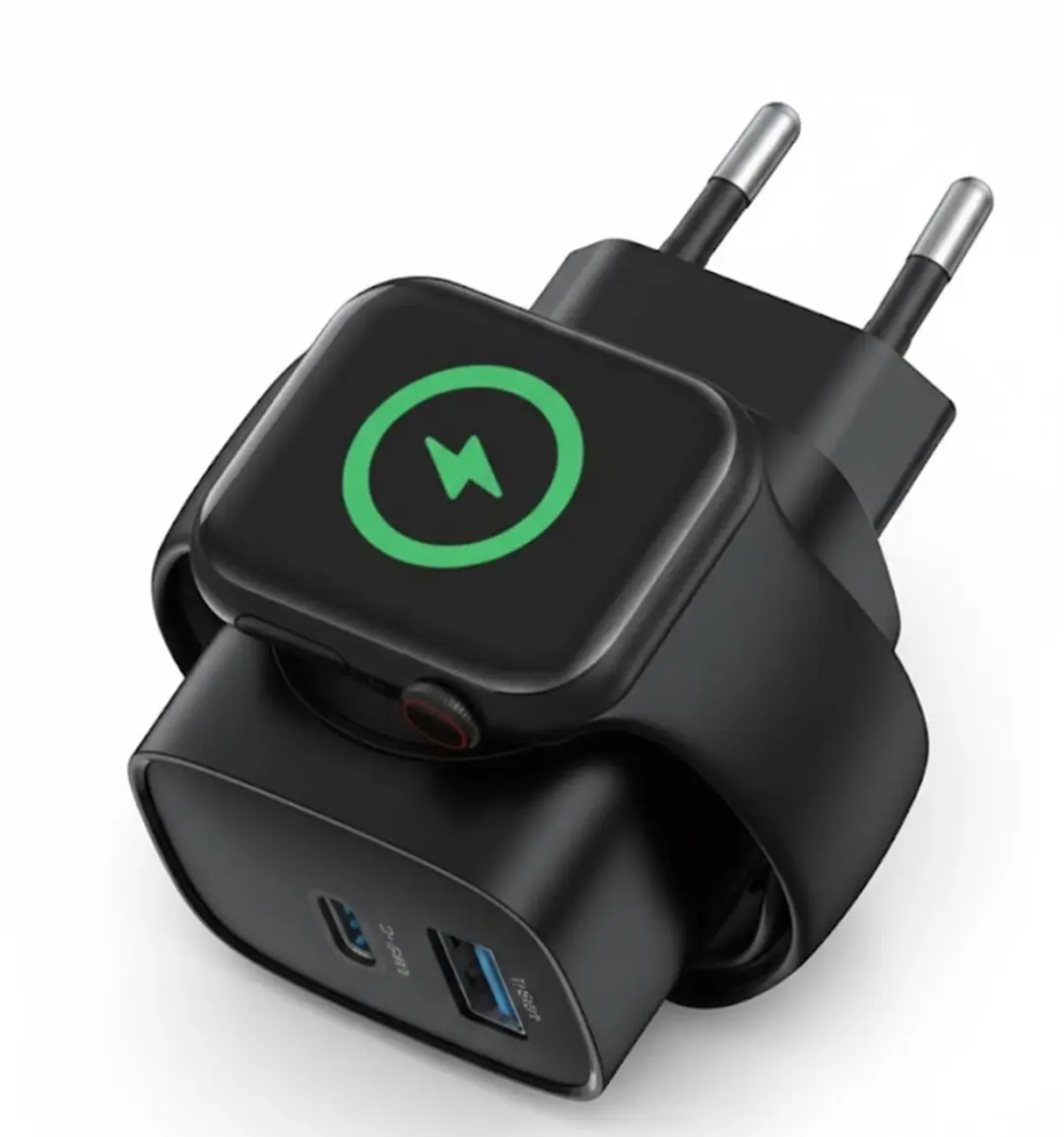 Gembird 2-in-1 Apple Watch Oplader 20W