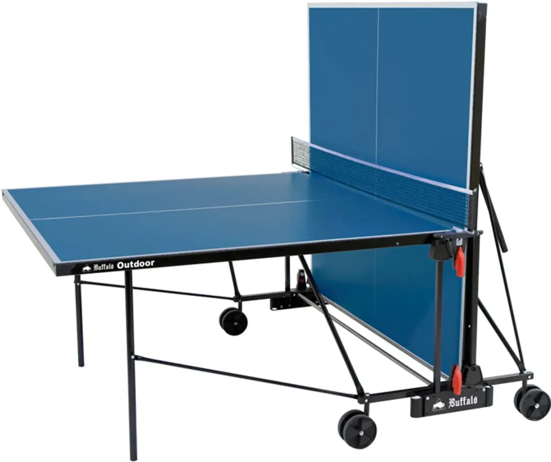Buffalo Basic Outdoor Tafeltennistafel - Blauw