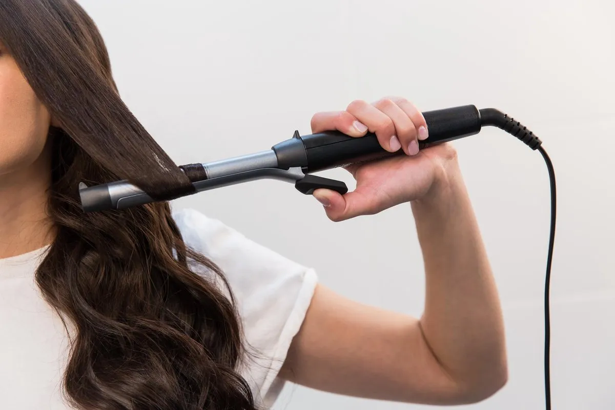 Remington CI5519 Pro Spiral Curls Krultang 19mm - Zwart/Zilver