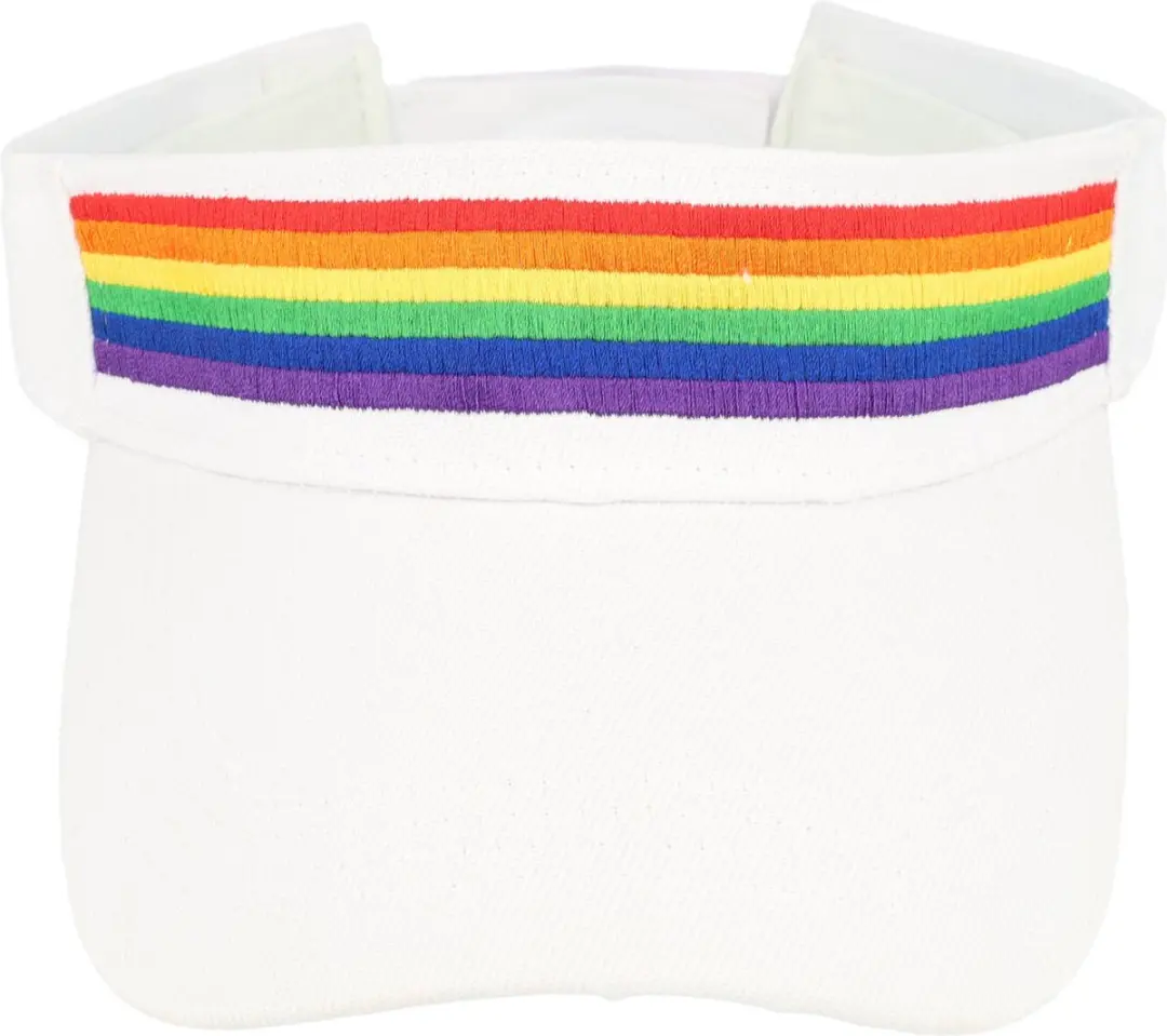 Haarsoires Zonneklep One Size - Wit