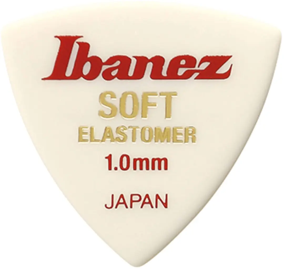 Ibanez Elastomer Triangle Guitar Pick 1.0mm - 3 Stuks