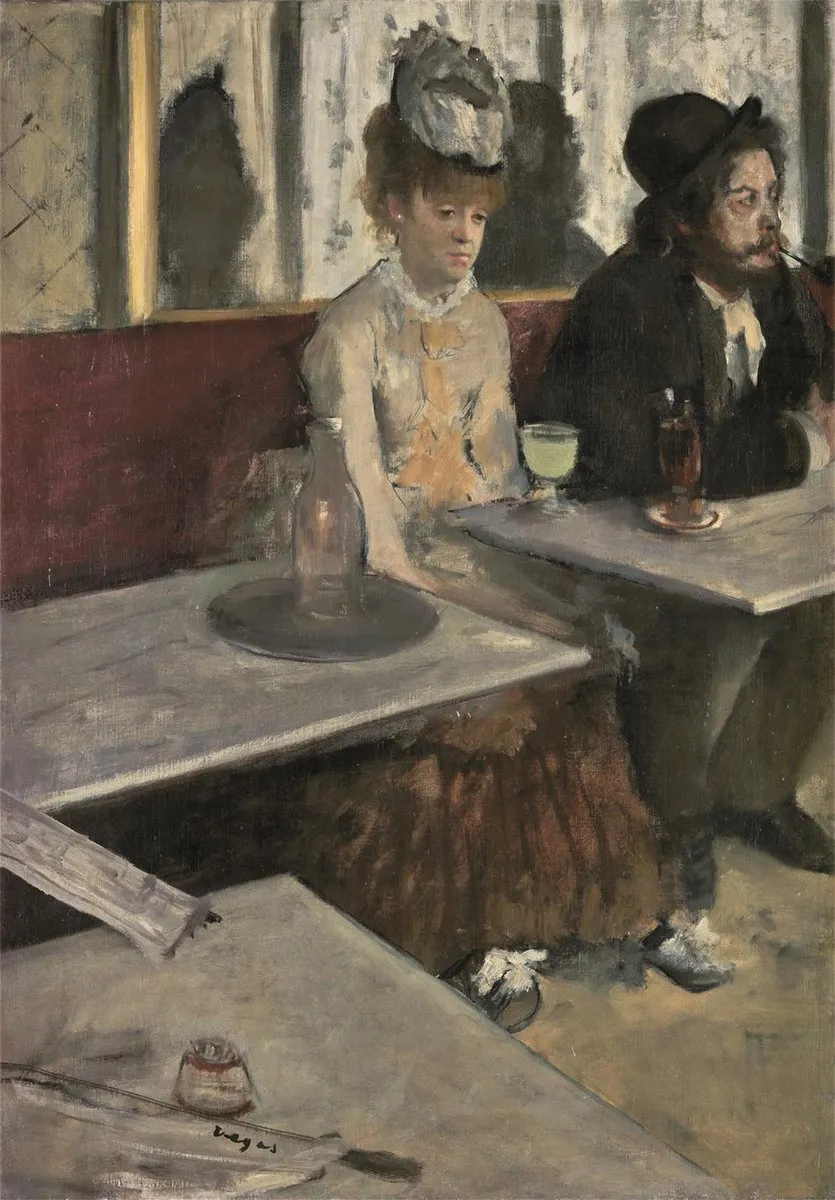 Clementoni Puzzel Degas Dans un Café 1000 Stuks - Multikleur