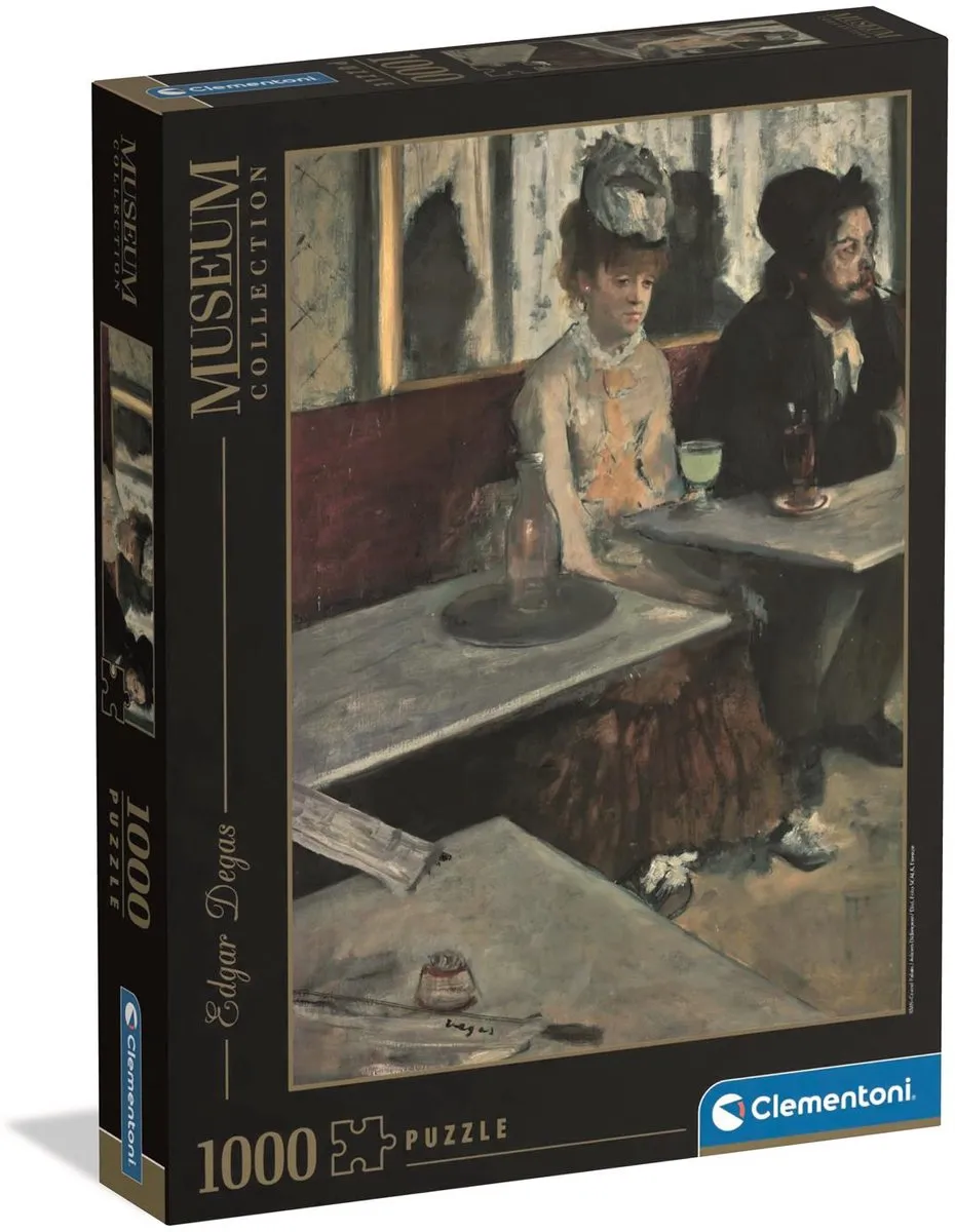 Clementoni Puzzel Degas Dans un Café 1000 Stuks