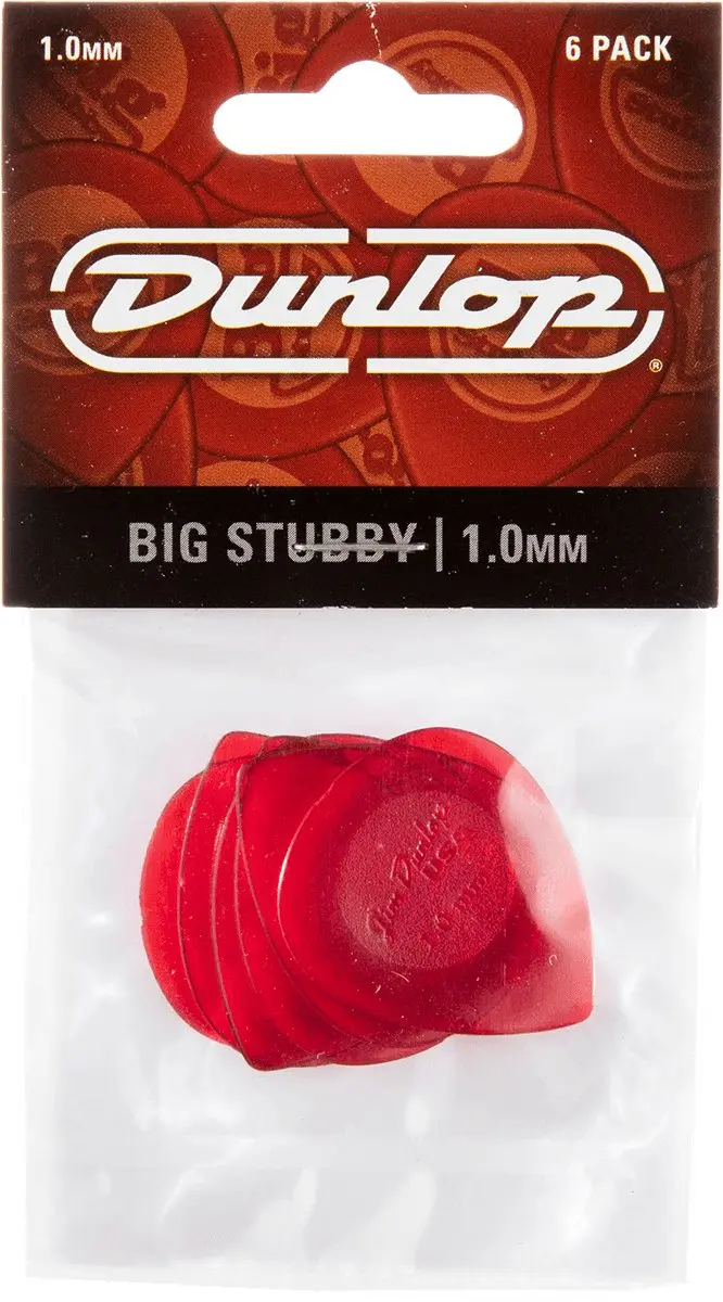 Dunlop Jim Dunlop Big Stubby Plektrum 1.00mm