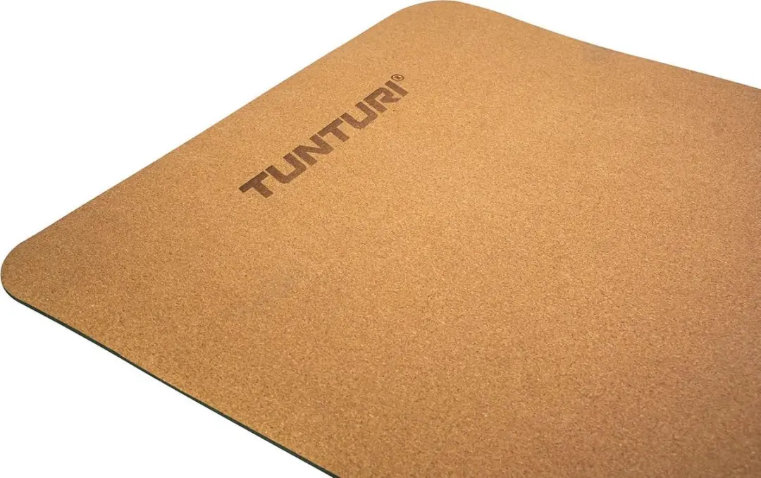 Tunturi Yoga Mat Kurk 183cm - Anti-Slip - Incl. Draagband