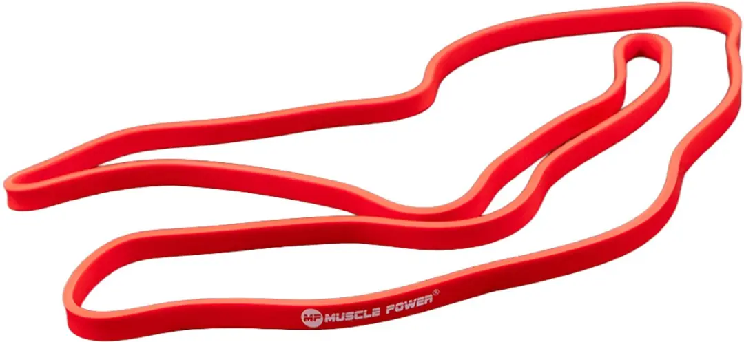 Muscle Power Power Band Extra Licht - Rood