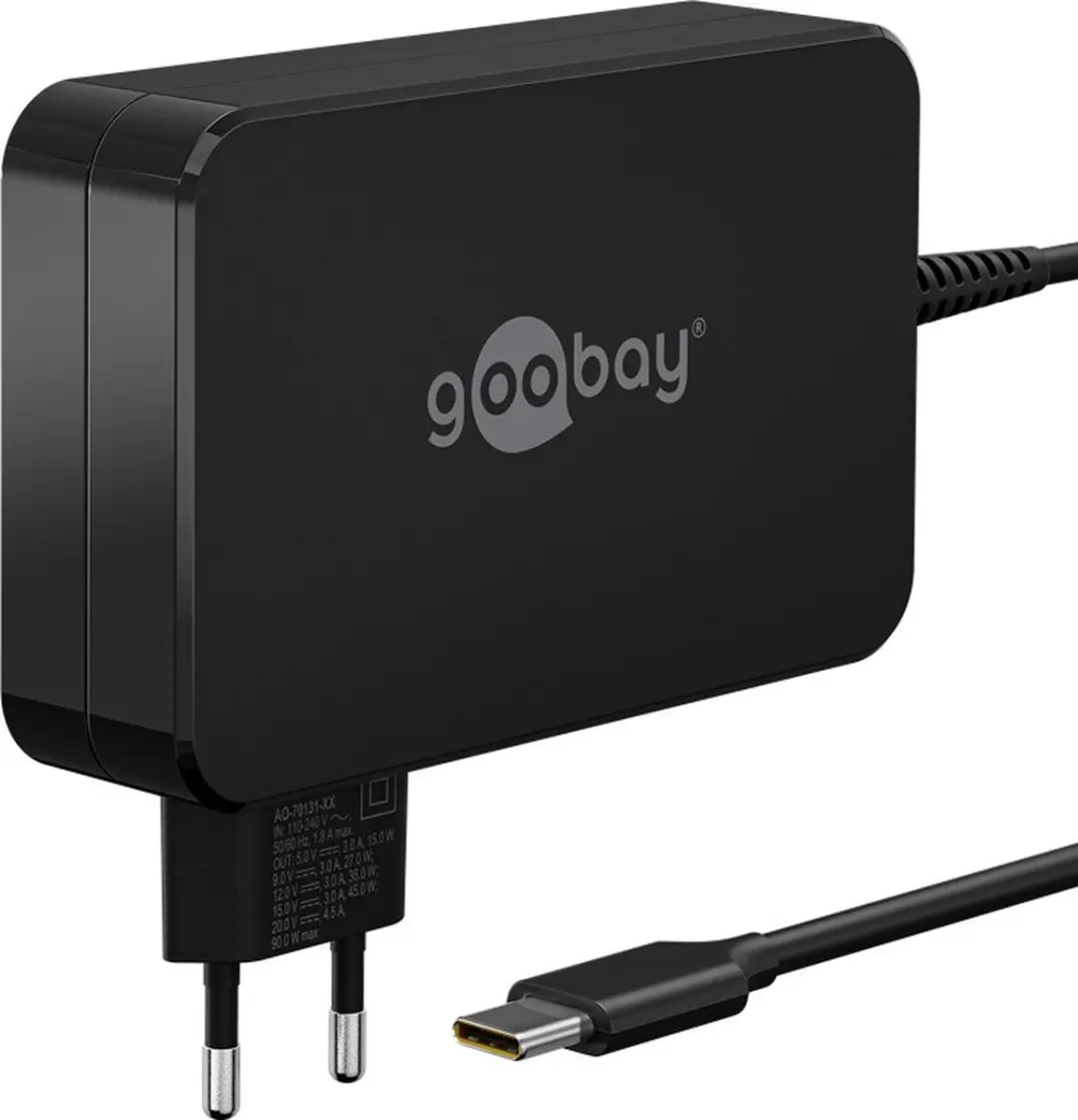 Goobay 65420 Oplader 90W - Universeel Zwart