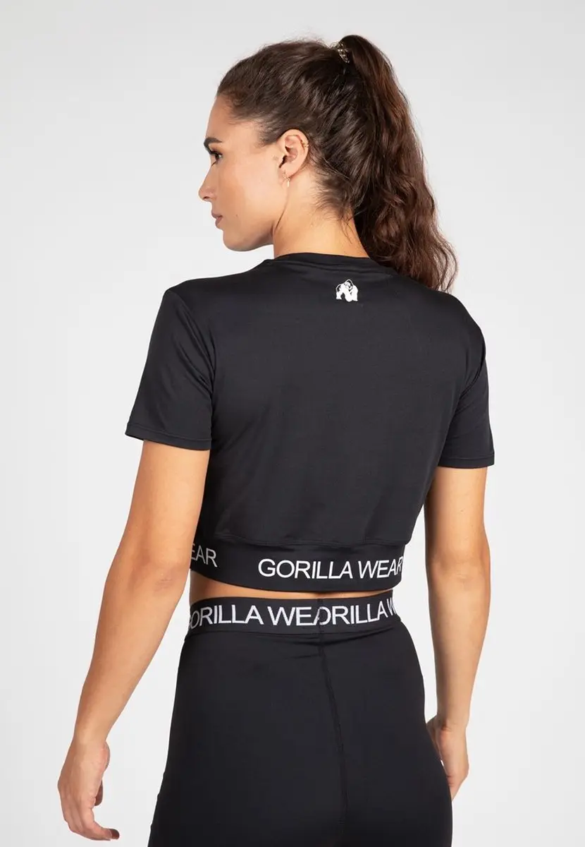 Gorilla Wear Colby Cropped T-shirt L - Zwart