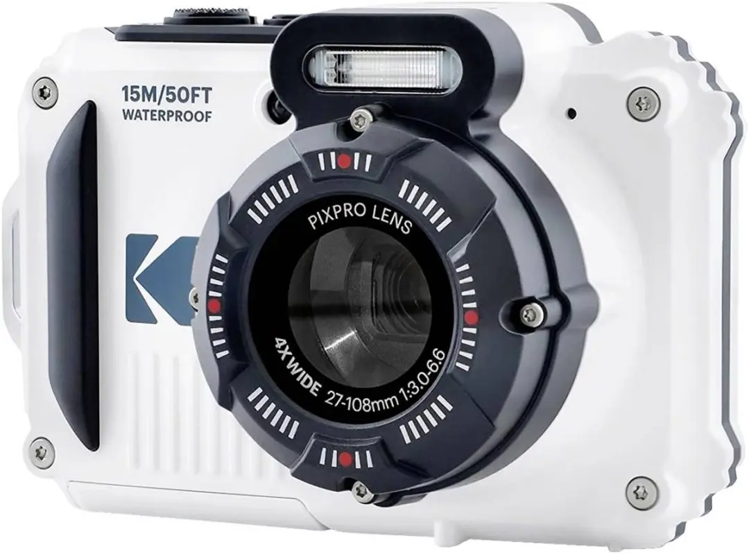 Kodak WPZ2 Onderwatercamera 16MP - Wit - afbeelding 6 van 6