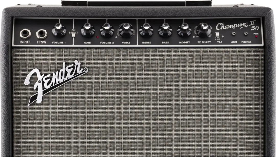 Fender Champion II 50 Gitaarversterker - Zwart