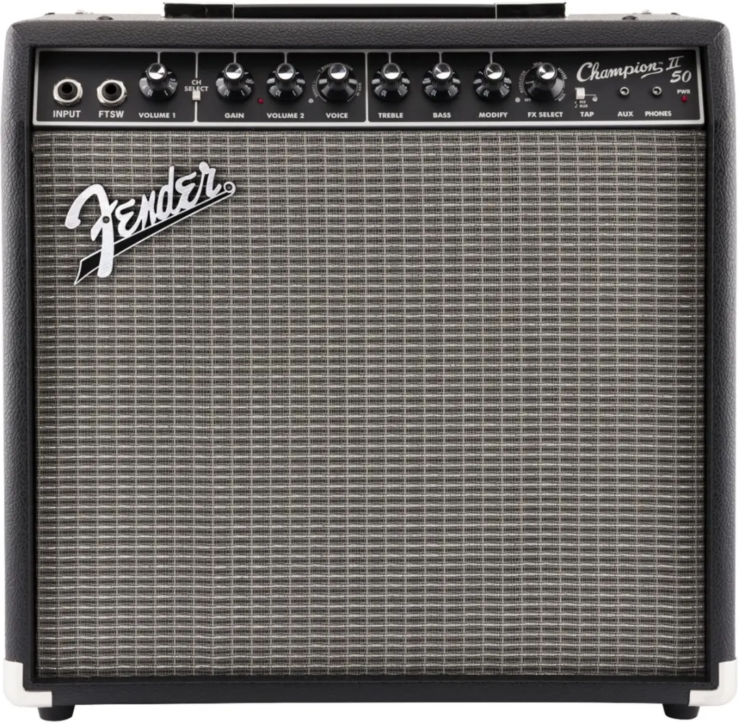 Fender Champion II 50 Gitaarversterker - Zwart