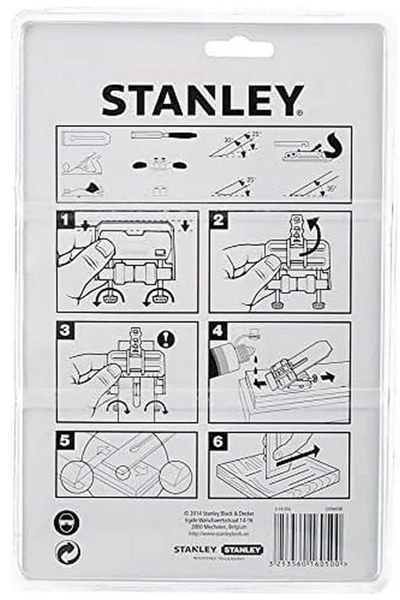 Stanley Slijpset 0-16-050 - 3-delig - Grijs
