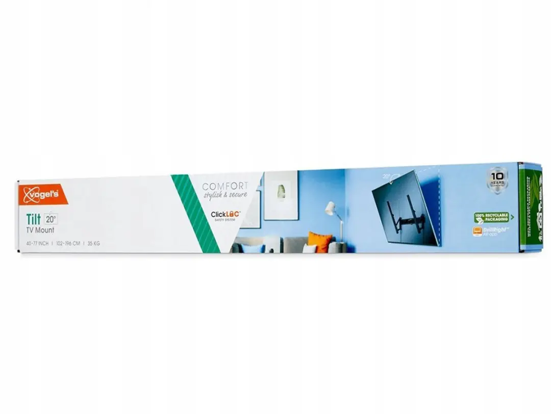 Vogel's TVM 3613 TV-muurbeugel 40-77" - Zwart