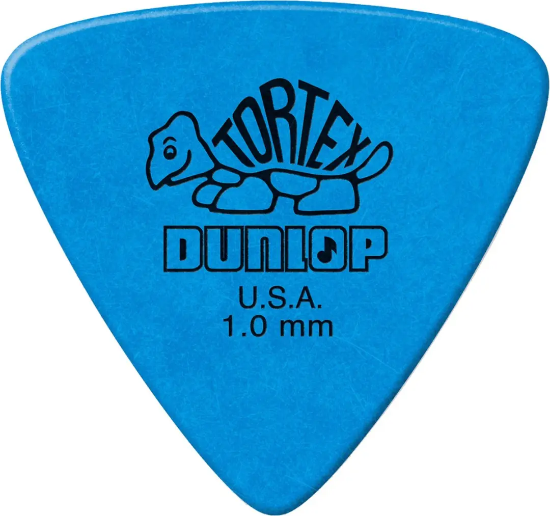 Dunlop Tortex Triangle Plectrum 1.00mm - 6 Stuks