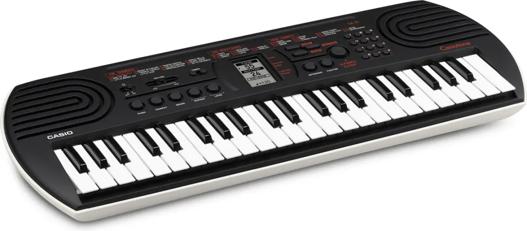 Casio SA-81 Keyboard - 44 Toetsen - Zwart/Grijs