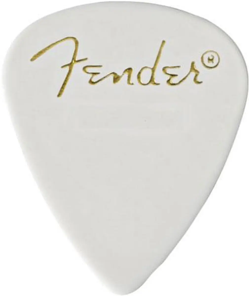 Fender Premium Picks 351 Extra Zwaar Wit - 12 Stuks