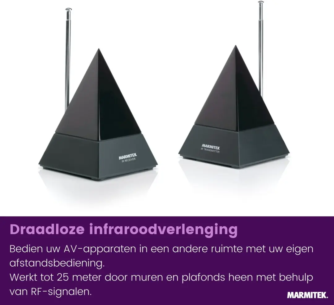 Marmitek Powermid XL 25008900 Draadloze Infrarood Verlenger - o.a. Samsung