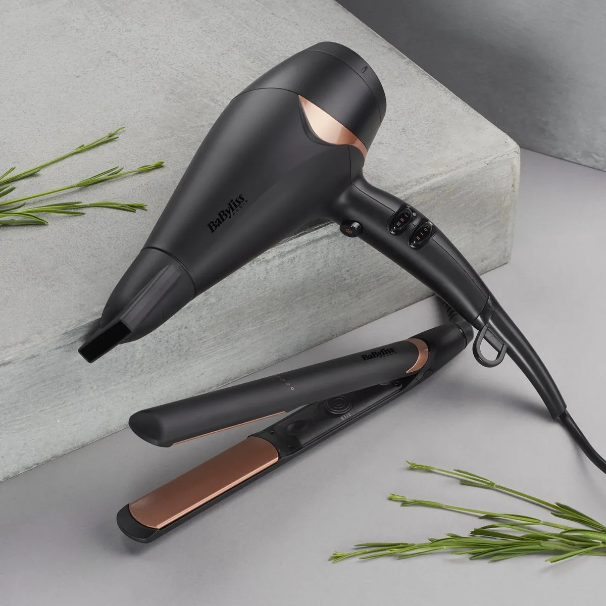 Babyliss ST598E Stijltang - 3 standen - Beige/Black
