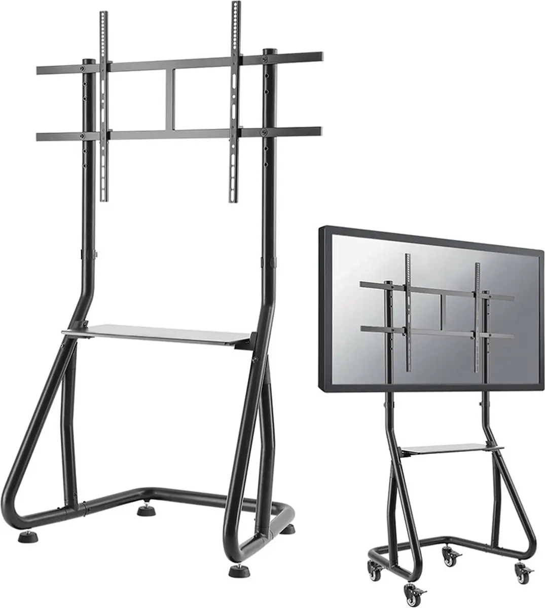 Neomounts NS-M3800BLACK TV Trolley 60-100" - Zwart