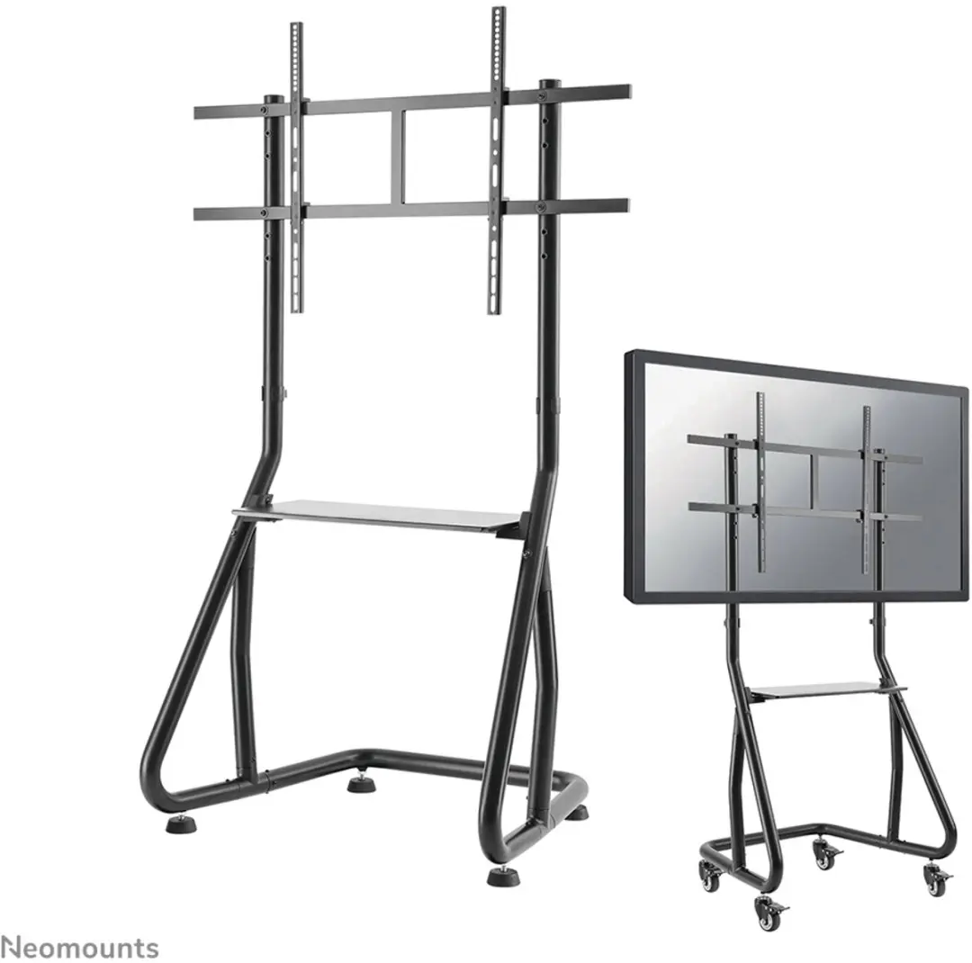 Neomounts NS-M3800BLACK TV Trolley 60-100" - Zwart