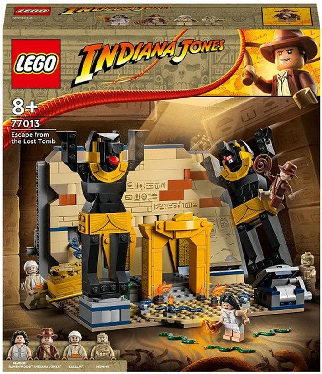 LEGO Indiana Jones Ontsnapping uit de Verborgen Tombe 77013 - 12 Stukken
