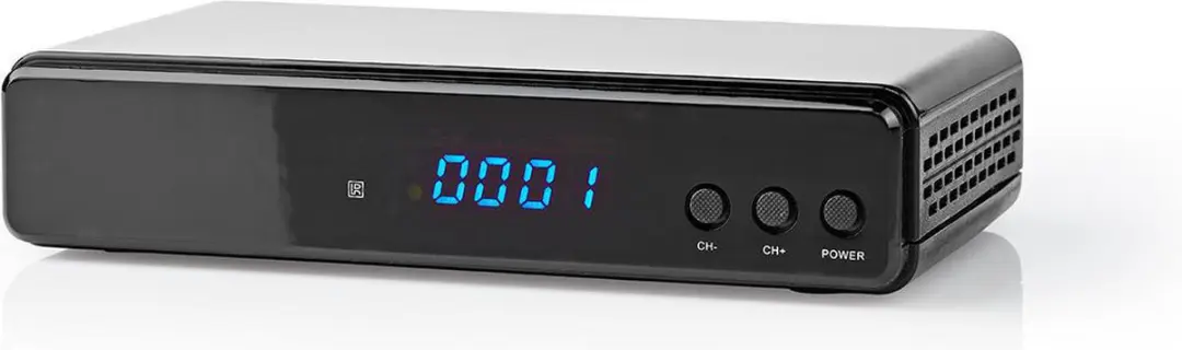 Nedis DVBS2265BK DVB-S2 Ontvanger - FTA - 1080p - Zwart