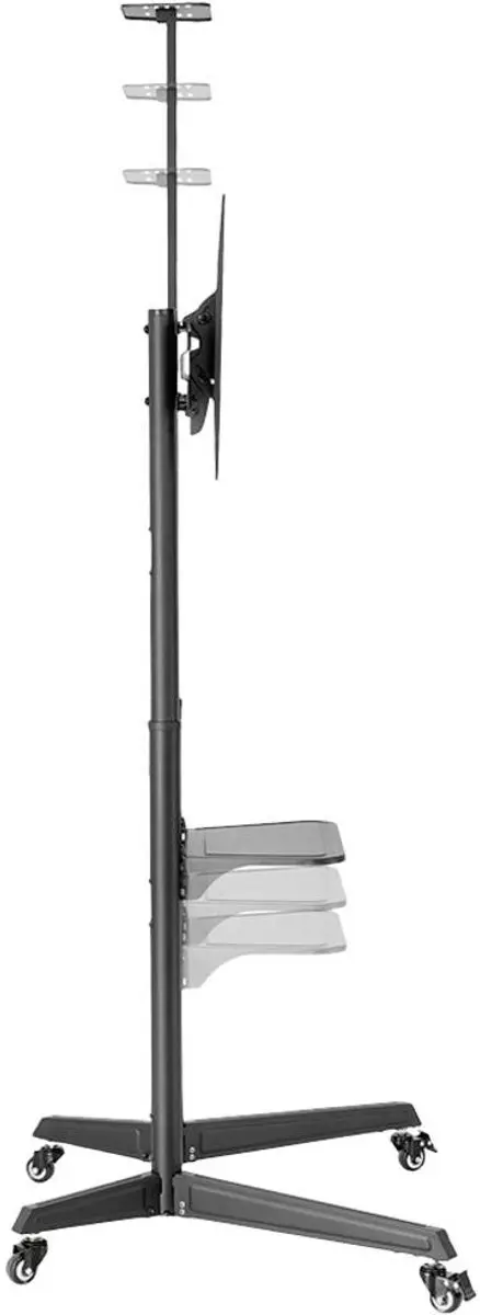 Neomounts FL50-550BL1 Verrijdbare TV Stand - 37-70" - Zwart - afbeelding 6 van 6