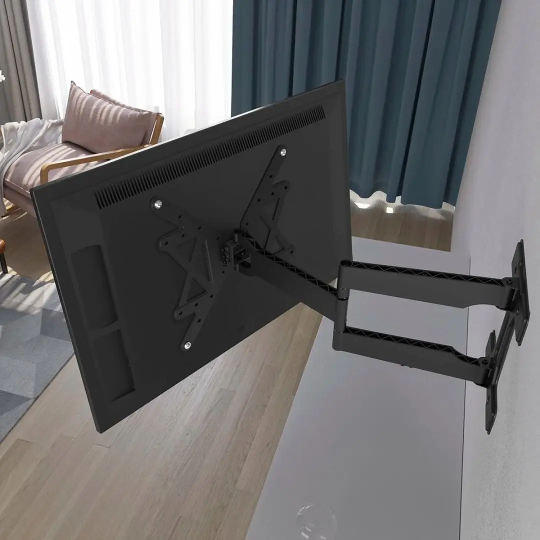 Hama TV Beugel Draai- en Kantelbaar 00220853 - 37"-64" - 50kg - VESA 400x400 - Zwart