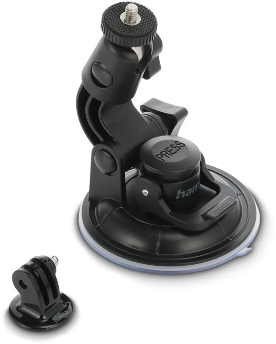 Hama Zuignaphouder Actioncam 3D - Ø90mm - Zwart
