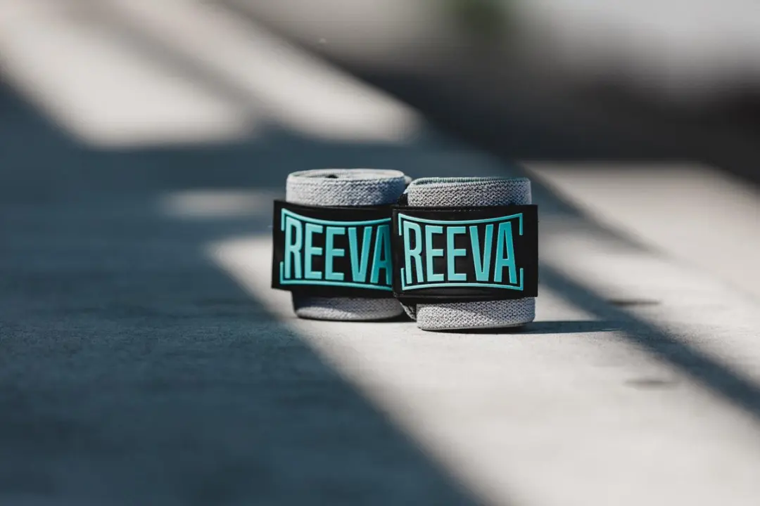 Reeva Wrist Wraps - 2 Stuks - Blauw/Grijs