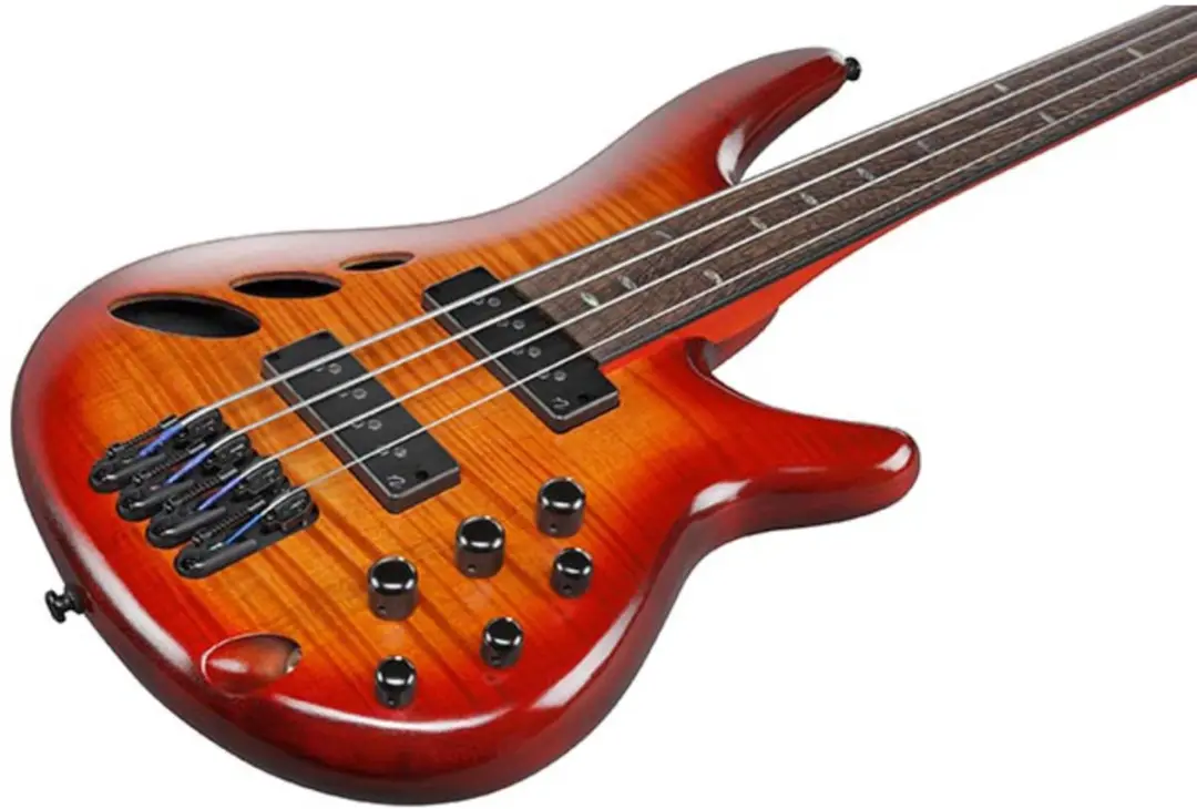 Ibanez SRD900F Elektrische Basgitaar - Brown Topaz Burst Low Gloss