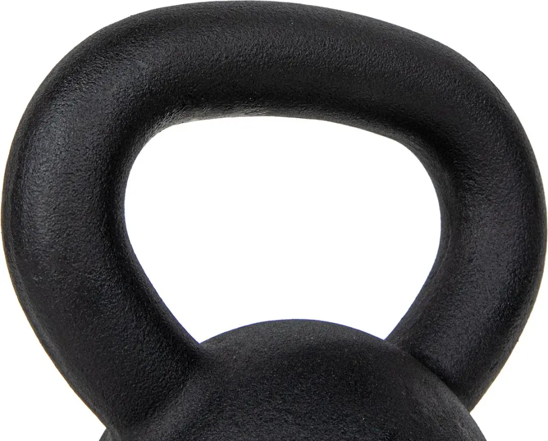 VirtuFit Kettlebell Pro Gietijzer 8 kg - Zwart