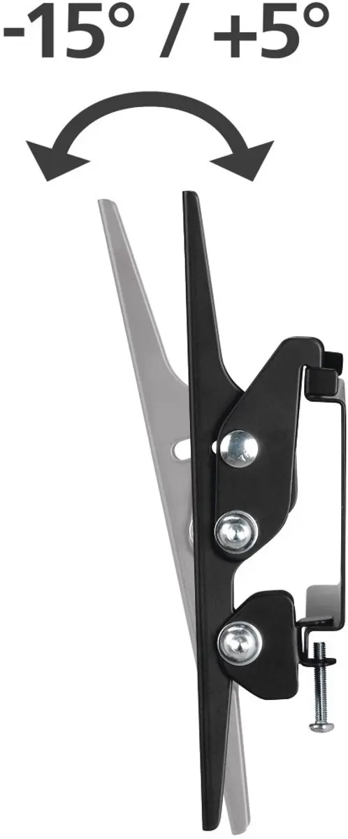 Hama Tilt 3 Sterren TV Beugel - 19-40" - 25kg - VESA 00220804 - Zwart