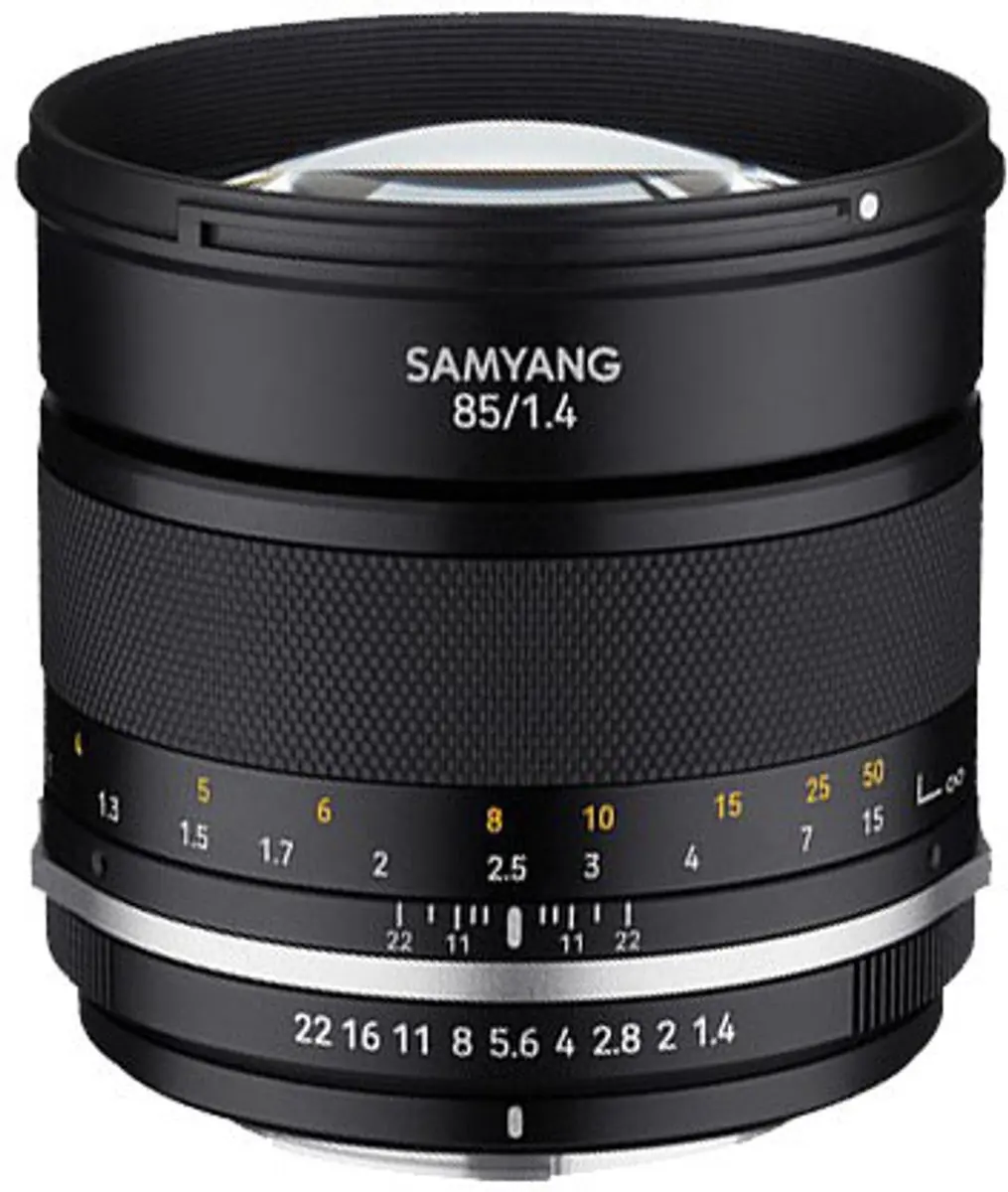 Samyang 85mm f/1.4 MF MK2 Objectief