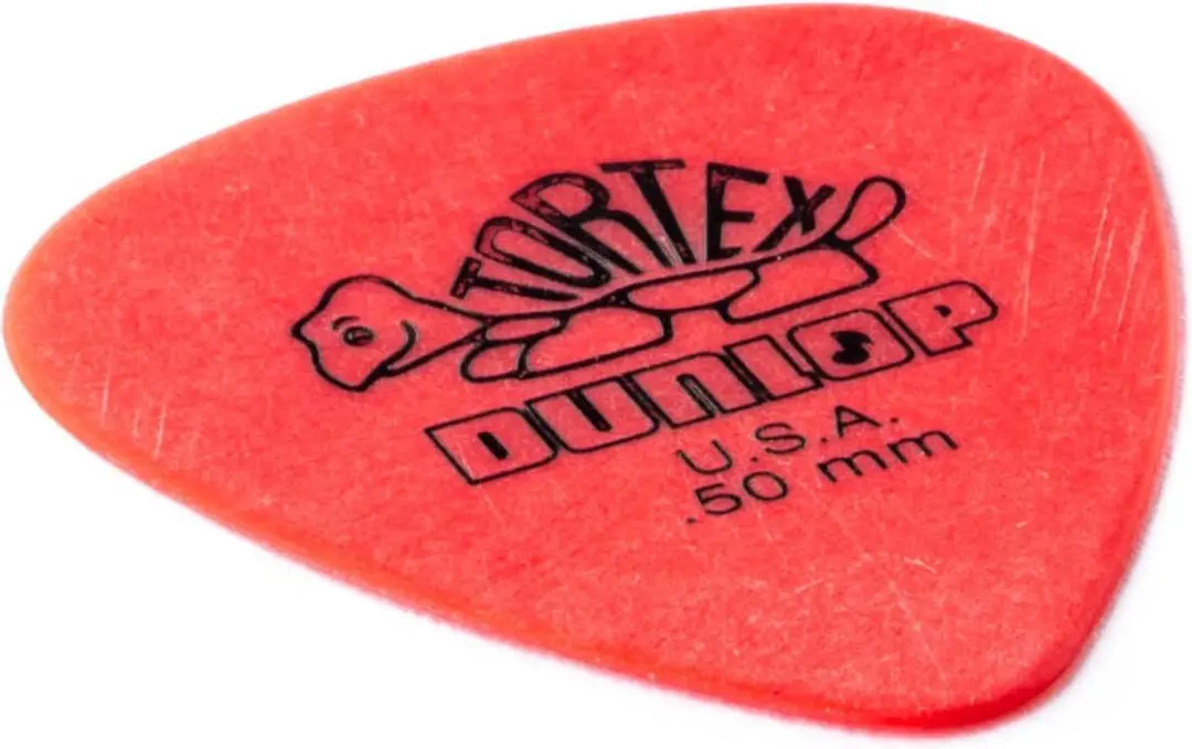 Dunlop Tortex Standard .50 Plectrum - 12 Stuks Rood
