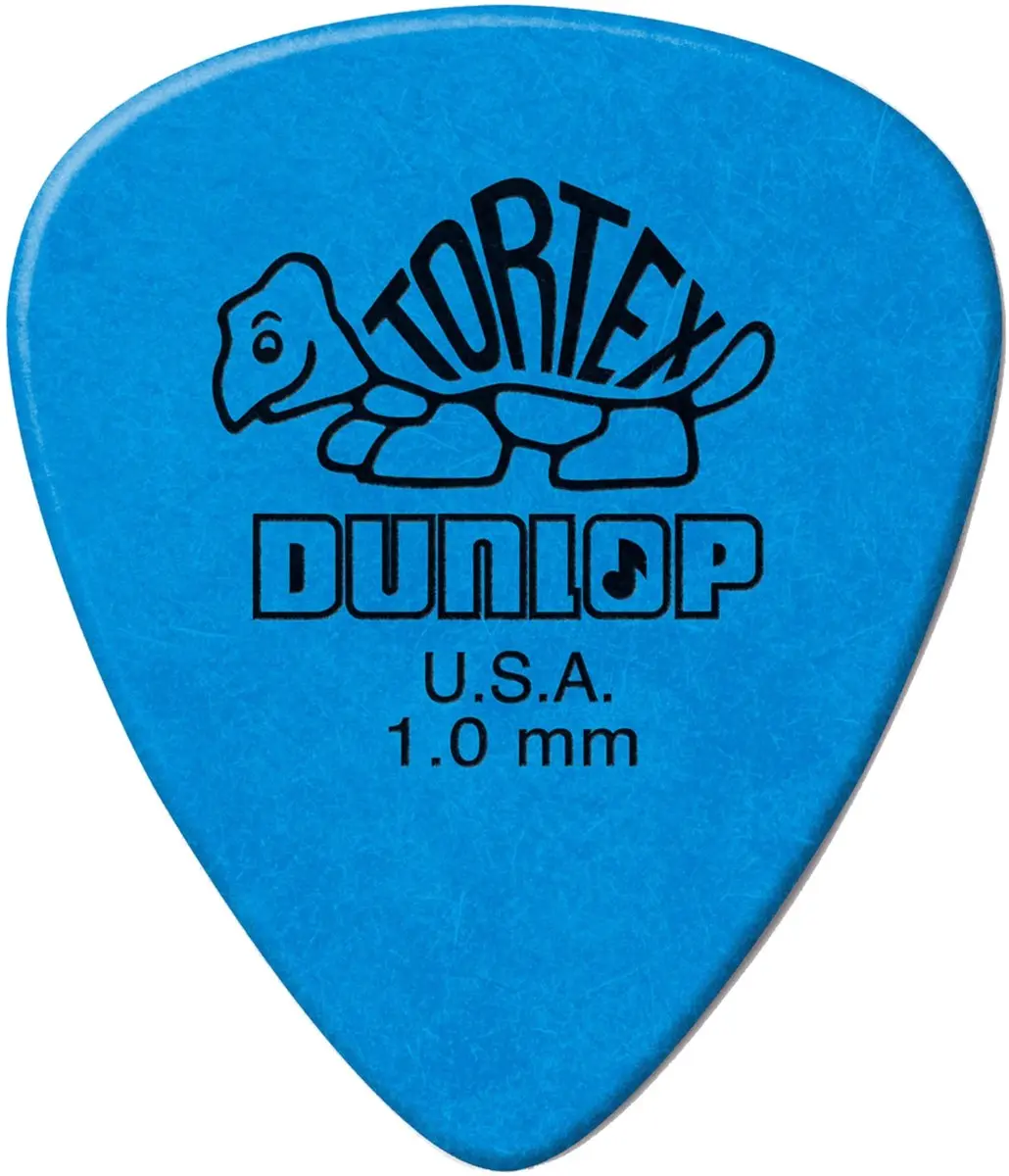 Dunlop Tortex Standard 1.00 Plectrum - 12 Stuks - Blauw