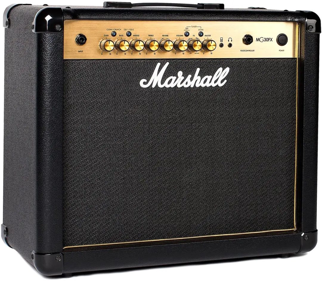 Marshall MG30GFX Black & Gold Combo Versterker 30W - 10"