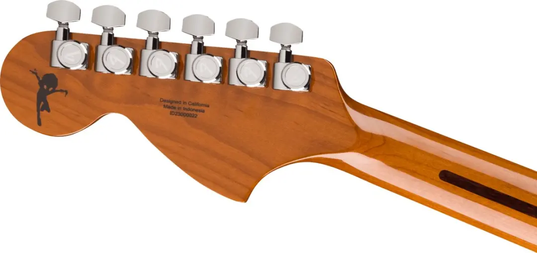 Fender Tom DeLonge Starcaster Elektrische Gitaar - Satin Shoreline Gold