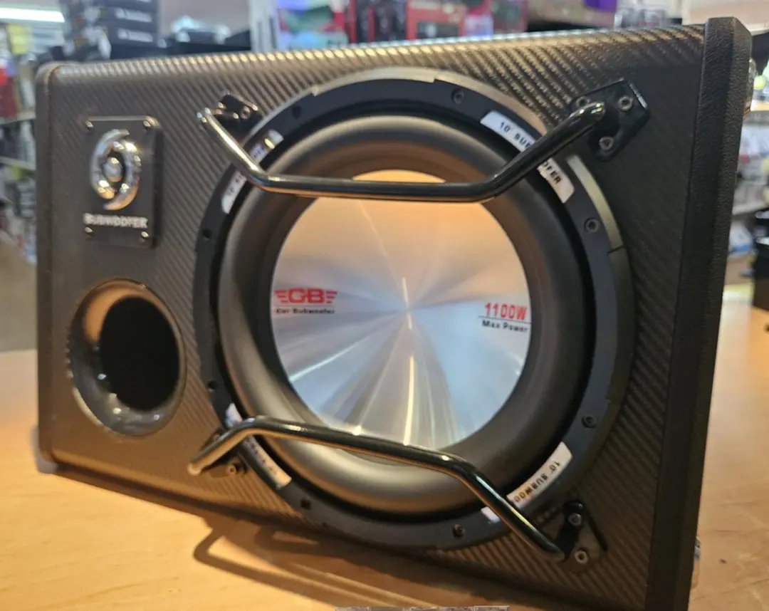 GB Active Subwoofer 1100W - 10" - Carbon