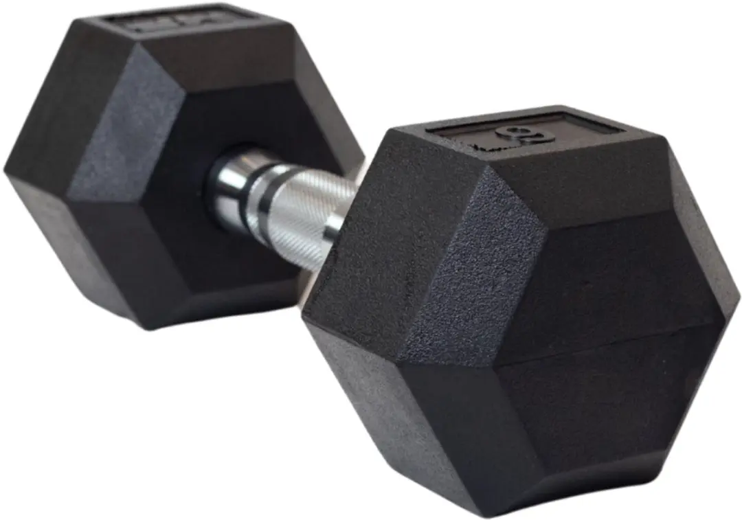 Muscle Power Hexa Dumbbell 9 kg - Zwart