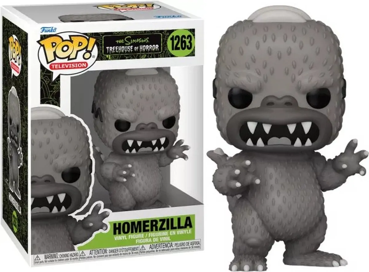 Funko The Simpsons POP! Homerzilla Verzamelfiguur - 9cm - Multicolor