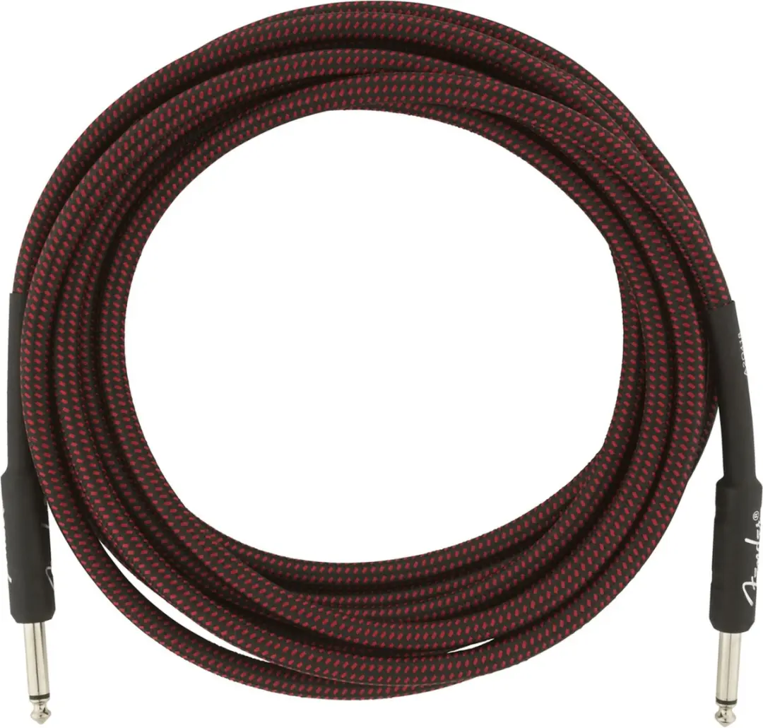 Fender Professional Series Instrumentenkabel 4.5m - Rood