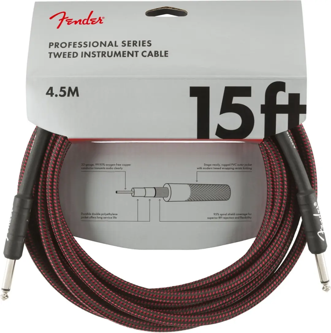 Fender Professional Series Instrumentenkabel 4.5m